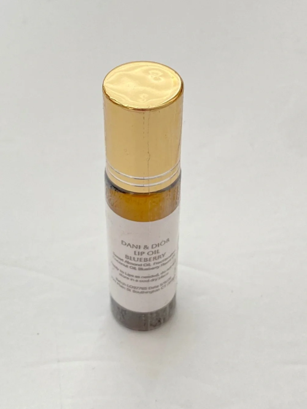 New Dani & Dior Natural Lip Oil - Blueberry 🫐 10ml Roller